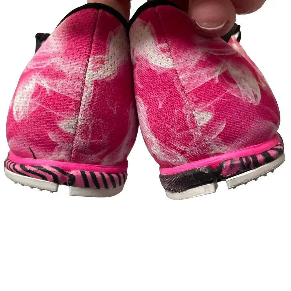 Brooks Mach 15 XC Track Spikes Womens 7.5 Knockout Pink Black Smoke Racing